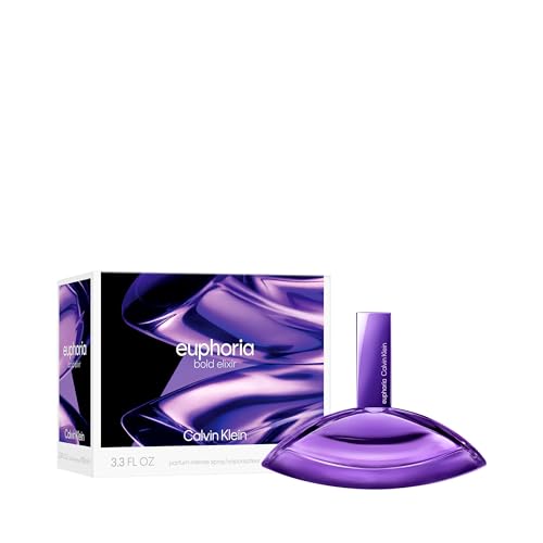 Calvin Klein Euphoria Bold Elixir Parfum Intense – Ambery Perfume for Women – With Jasmine, Smoky Orchid, Vanilla & Oakwood – Long-Lasting Fragrance