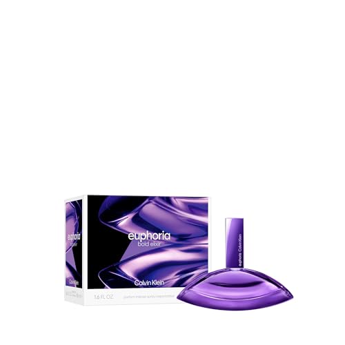 Calvin Klein Euphoria Bold Elixir Parfum Intense – Ambery Perfume for Women – With Jasmine, Smoky Orchid, Vanilla & Oakwood – Long-Lasting Fragrance