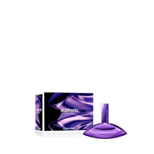 Calvin Klein Euphoria Bold Elixir Parfum Intense – Ambery Perfume for Women – With Jasmine, Smoky Orchid, Vanilla & Oakwood – Long-Lasting Fragrance