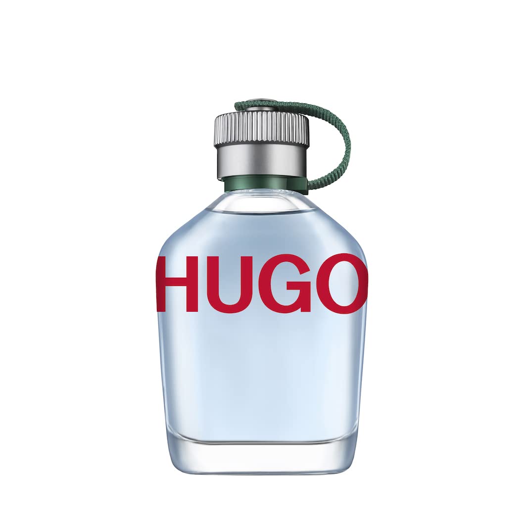 Hugo Boss Hugo Man Eau de Toilette – Fresh Aromatic Cologne – With Notes of Green Apple & Fir Balsam – Long Lasting Fragrance for Everyday Wear – Luxury Perfume for Men