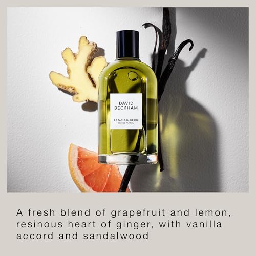 David Beckham Amber Breeze Eau de Parfum 3.3 fl oz (Pack of 1), Notes of Bergamot, Lavender, and Wood, Men's Fragrance, Long Lasting, Everyday Fragrance, Travel Size