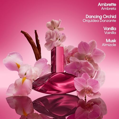Calvin Klein Euphoria Magnetic Elixir Parfum Intense – Ambery Perfume for Women – With Ambrette Absolute, Dancing Orchid, Vanilla & Musks – Long-Lasting Fragrance