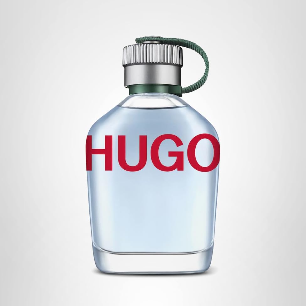 Hugo Boss Hugo Man Eau de Toilette – Fresh Aromatic Cologne – With Notes of Green Apple & Fir Balsam – Long Lasting Fragrance for Everyday Wear – Luxury Perfume for Men