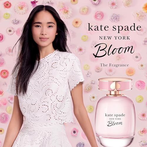 kate spade new york - Bloom Eau de Toilette - Women's Fragrance - Floral & Musky - With notes of Granny Smith Apple, Orange Flower & Cashmeran