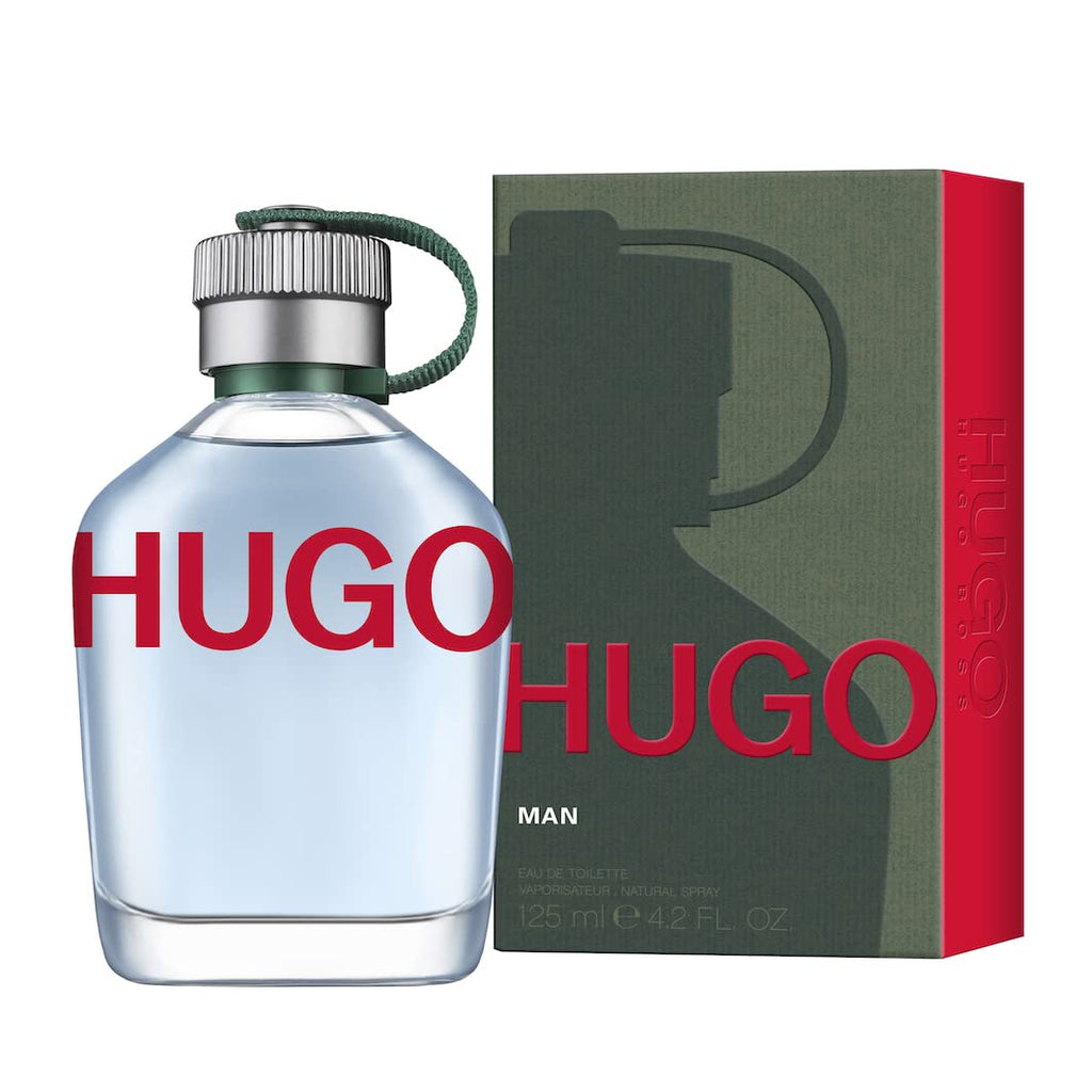 Hugo Boss Hugo Man Eau de Toilette – Fresh Aromatic Cologne – With Notes of Green Apple & Fir Balsam – Long Lasting Fragrance for Everyday Wear – Luxury Perfume for Men