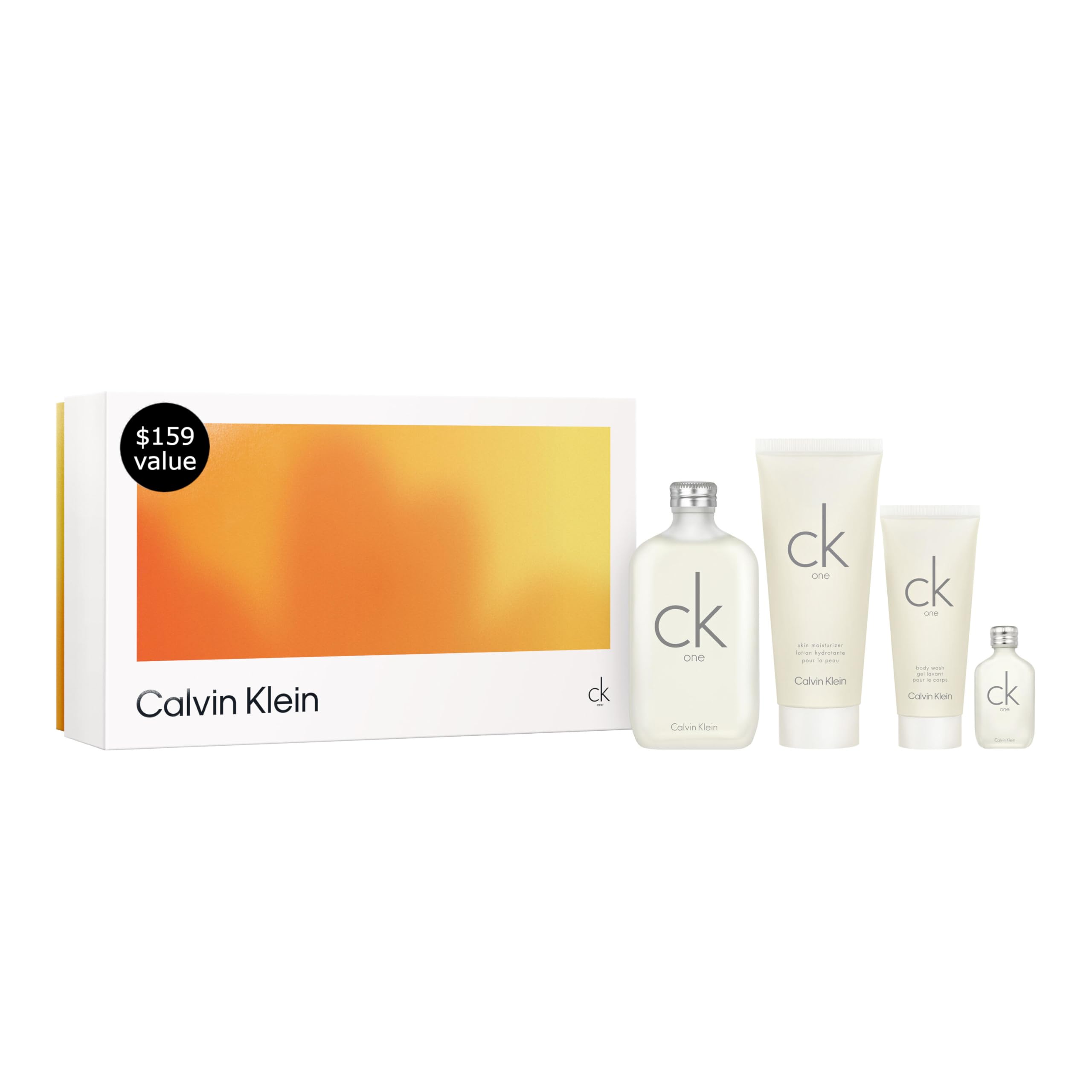 Calvin Klein CK One Eau de Toilette – Citrus Unisex Fragrance – With Notes of Green Tea, Bergamot, Cardamom, Violet & Amber – Luxury Unisex Perfumes – Long Lasting Fragrance
