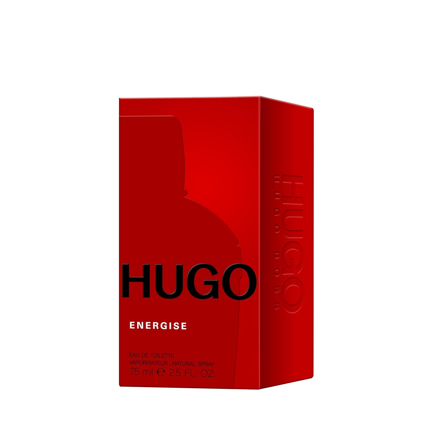 Hugo Energise Eau de Toilette – Aromatic Men's Cologne – With Notes of Mandarin, Pink Pepper, Coriander & Wood – Luxury Perfumes for Men – Long Lasting Fragrance