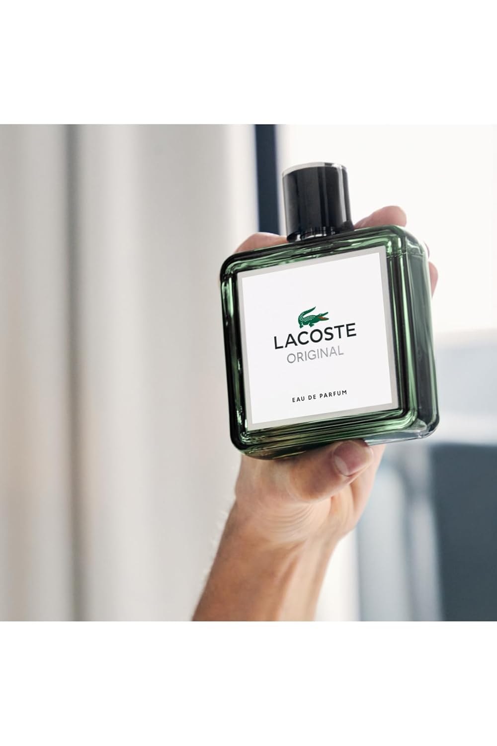 Lacoste - Original Eau de Parfum - Men's Fragrance - Fougere Woody Ambery - With notes of Pink Pepper, Lavender, and Sandalwood - 3.3 Fl Oz