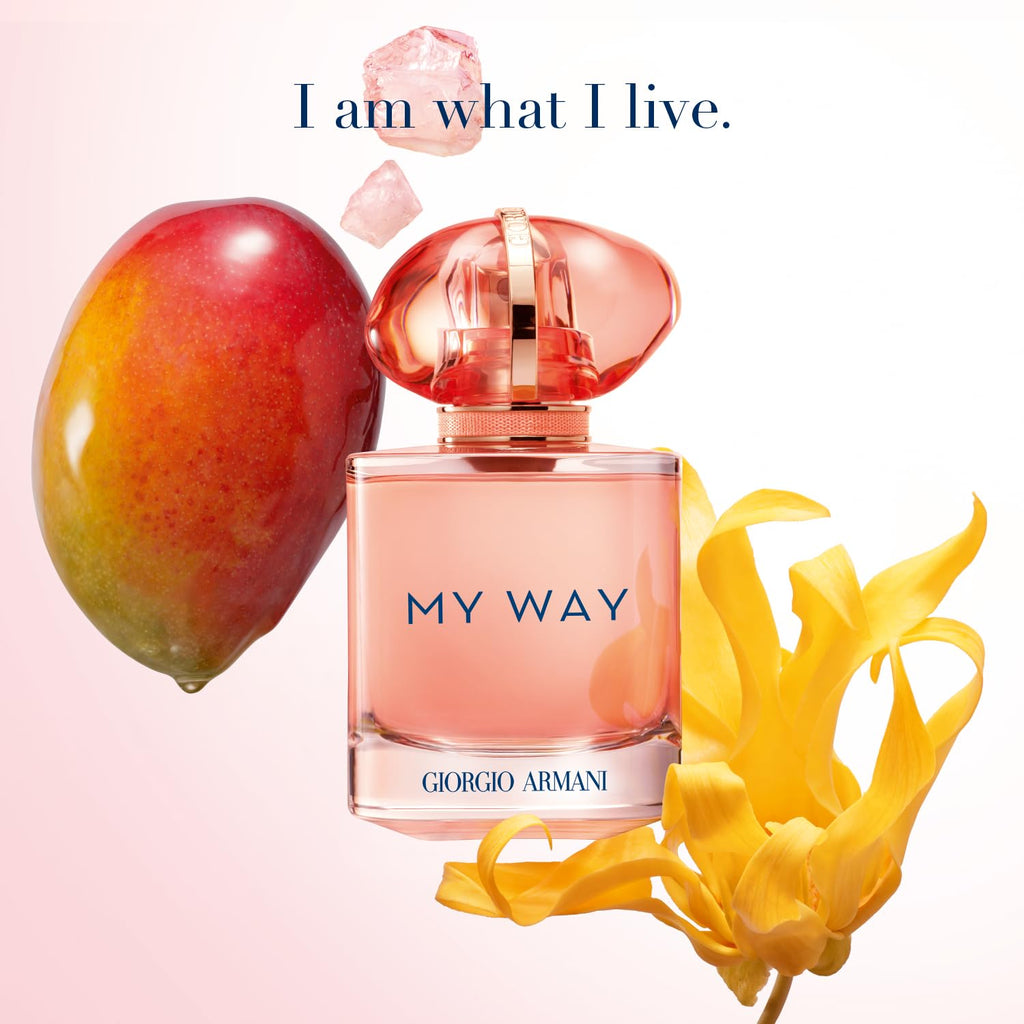 Armani Beauty- My Way Ylang - Eau de Parfum - Women's Perfume - Floral Fruity Fragrance - Mango Accord, Coconut Water Accord, Ylang, and Vanilla Notes