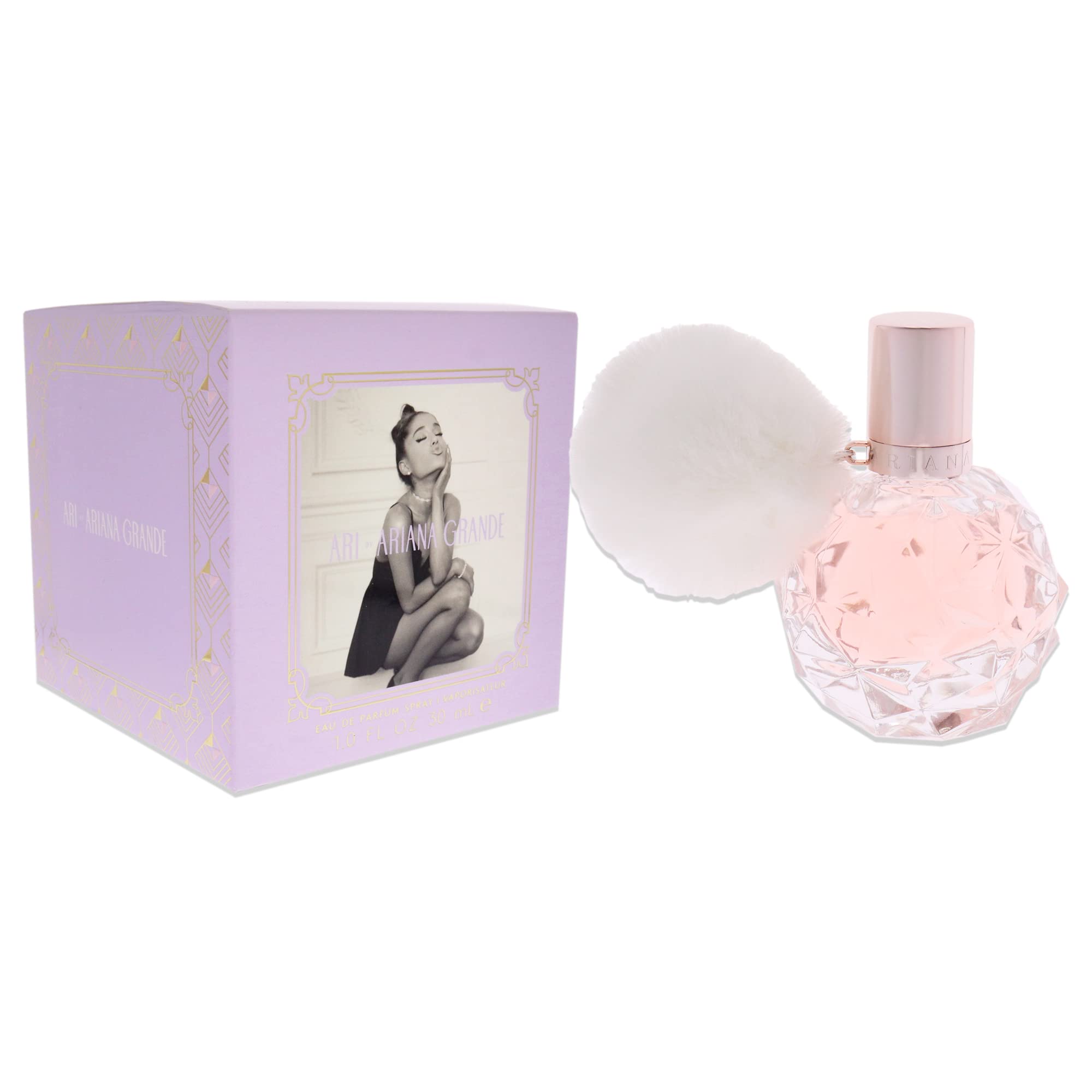 Ariana Grande Ari Eau de Parfum – Long Lasting Fragrance with Pear, Raspberry, and Vanilla Orchid – Floral Gourmand Women’s Perfume