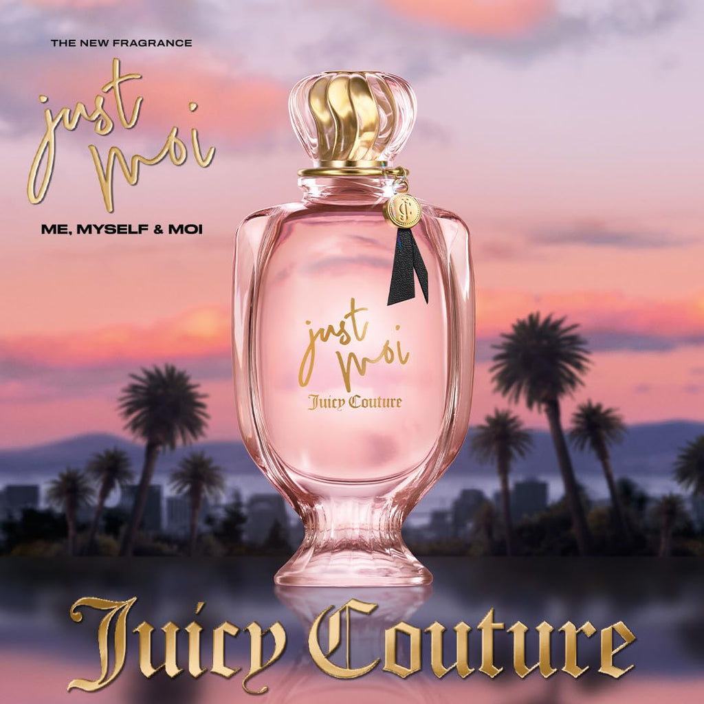 Juicy Couture Just Moi Women’s Perfume - Amber Vanilla Eau de Parfum - Sweet & Confident Fragrance for Day to Evening Wear - Long-Lasting