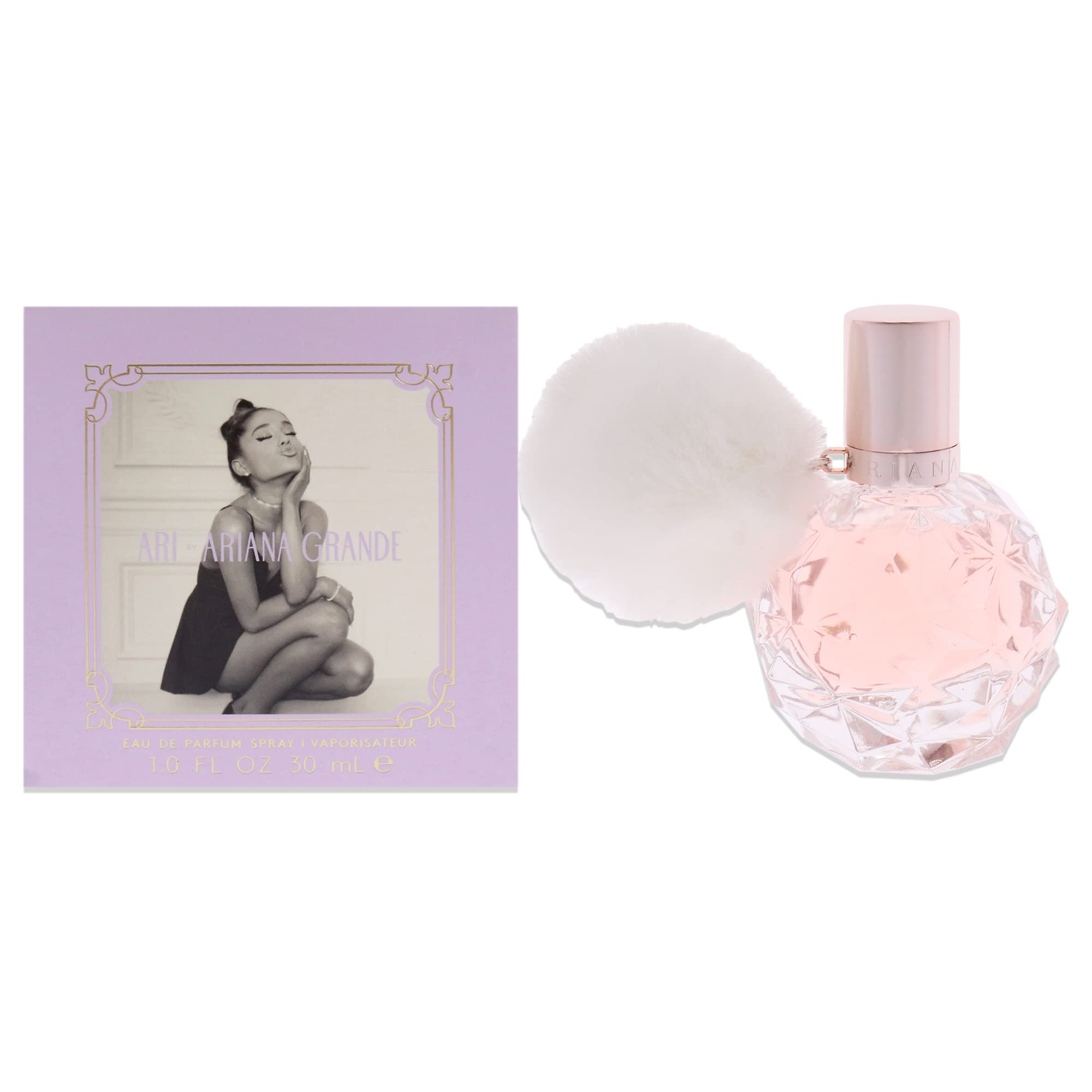 Ariana Grande Ari Eau de Parfum – Long Lasting Fragrance with Pear, Raspberry, and Vanilla Orchid – Floral Gourmand Women’s Perfume