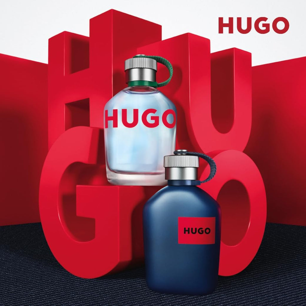 Hugo Boss Hugo Man Eau de Toilette – Fresh Aromatic Cologne – With Notes of Green Apple & Fir Balsam – Long Lasting Fragrance for Everyday Wear – Luxury Perfume for Men