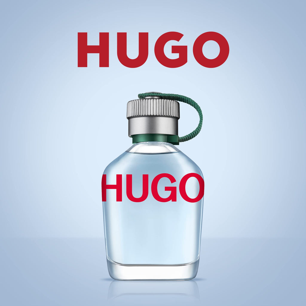Hugo Boss Hugo Man Eau de Toilette – Fresh Aromatic Cologne – With Notes of Green Apple & Fir Balsam – Long Lasting Fragrance for Everyday Wear – Luxury Perfume for Men