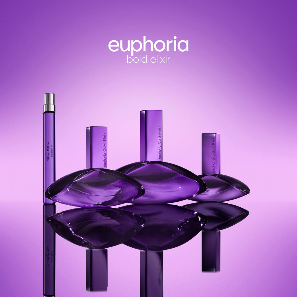 Calvin Klein Euphoria Bold Elixir Parfum Intense – Ambery Perfume for Women – With Jasmine, Smoky Orchid, Vanilla & Oakwood – Long-Lasting Fragrance