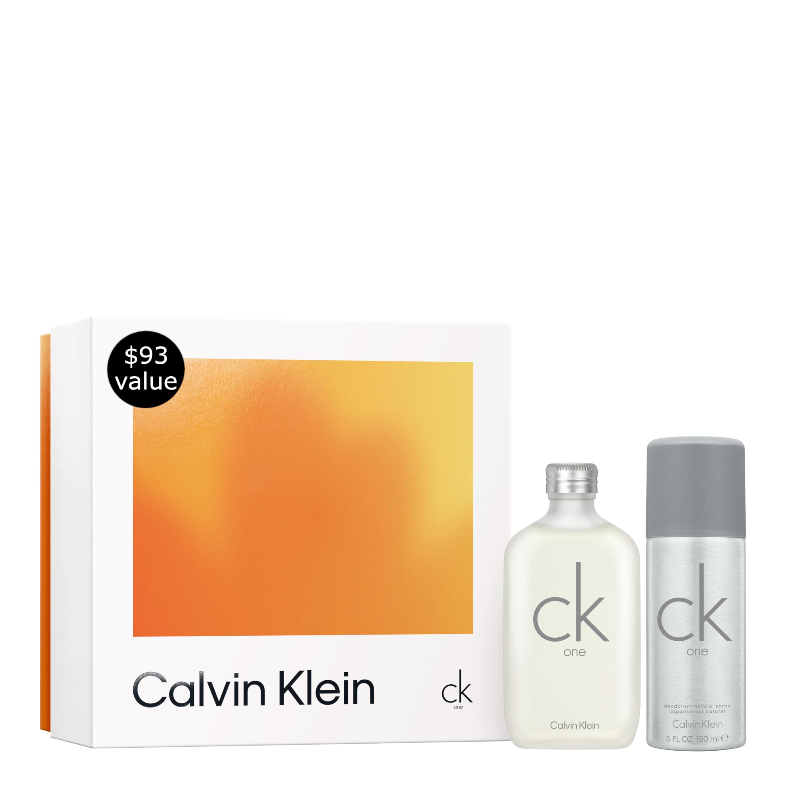 Calvin Klein CK One Eau de Toilette – Citrus Unisex Fragrance – With Notes of Green Tea, Bergamot, Cardamom, Violet & Amber – Luxury Unisex Perfumes – Long Lasting Fragrance