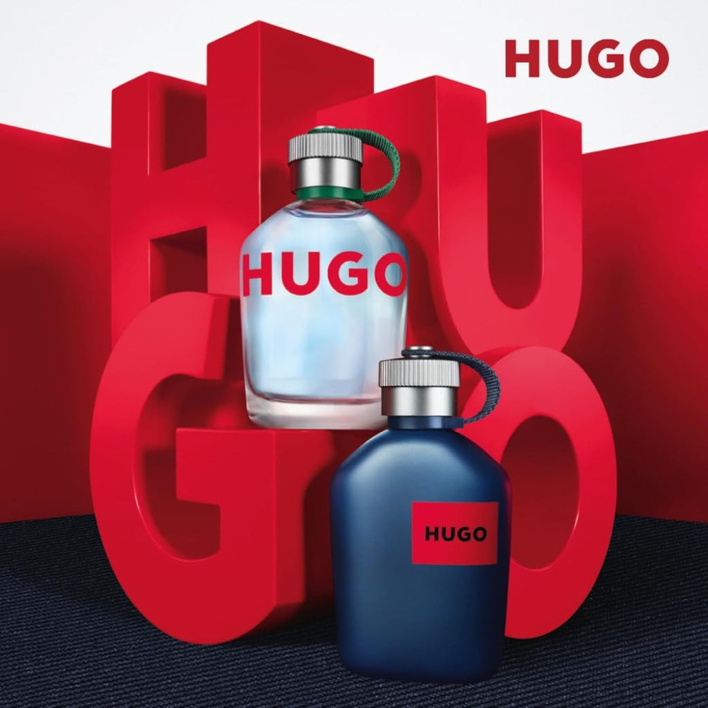 Hugo Boss Hugo Man Eau de Toilette – Fresh Aromatic Cologne – With Notes of Green Apple & Fir Balsam – Long Lasting Fragrance for Everyday Wear – Luxury Perfume for Men