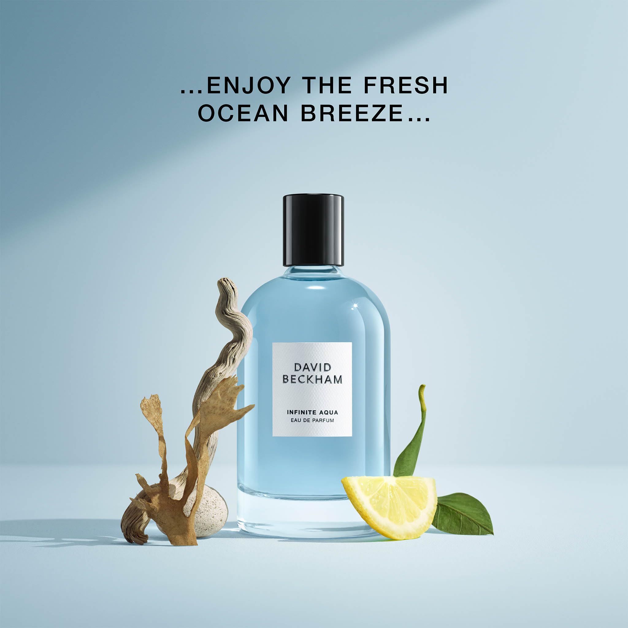 David Beckham Amber Breeze Eau de Parfum 3.3 fl oz (Pack of 1), Notes of Bergamot, Lavender, and Wood, Men's Fragrance, Long Lasting, Everyday Fragrance, Travel Size