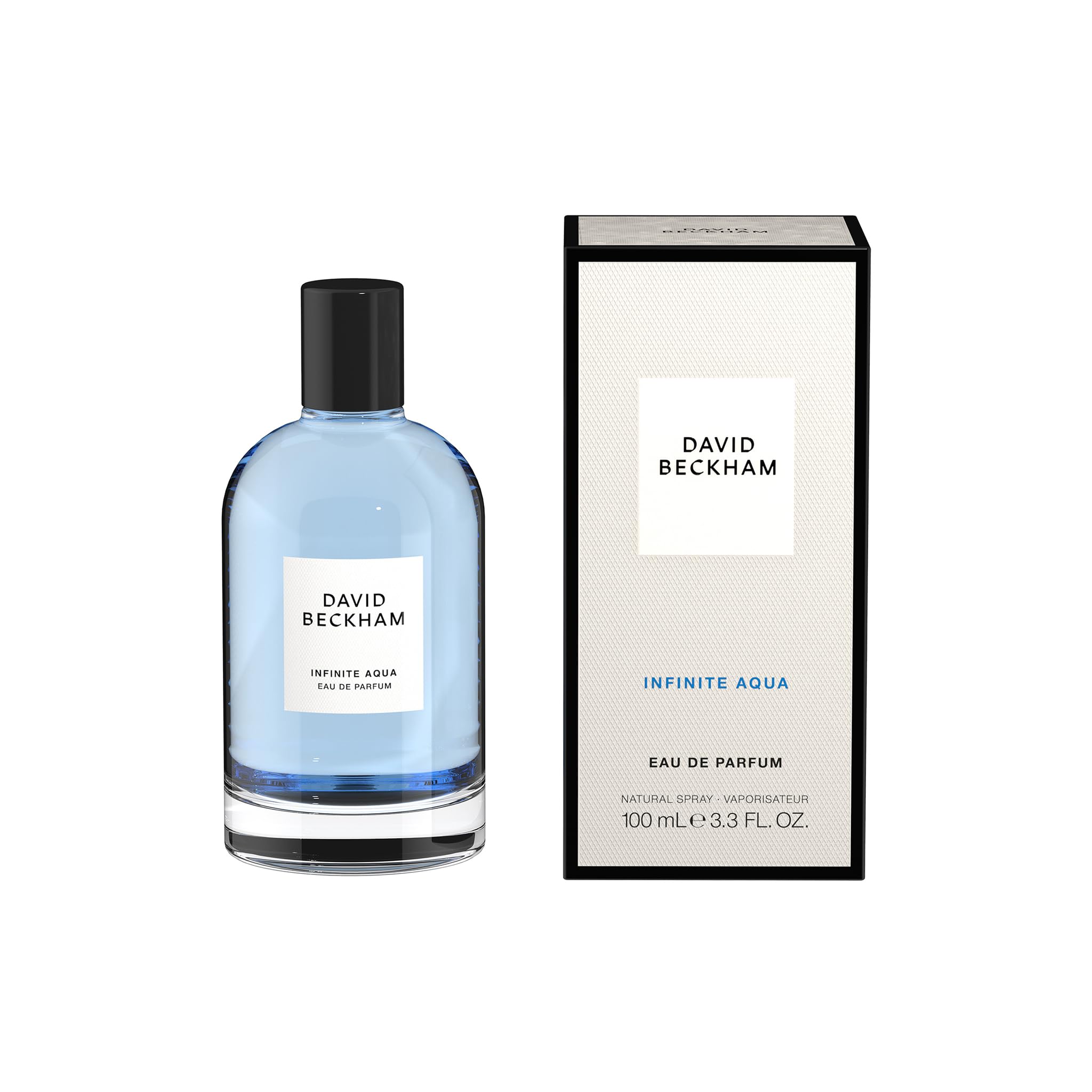 David Beckham Amber Breeze Eau de Parfum 3.3 fl oz (Pack of 1), Notes of Bergamot, Lavender, and Wood, Men's Fragrance, Long Lasting, Everyday Fragrance, Travel Size