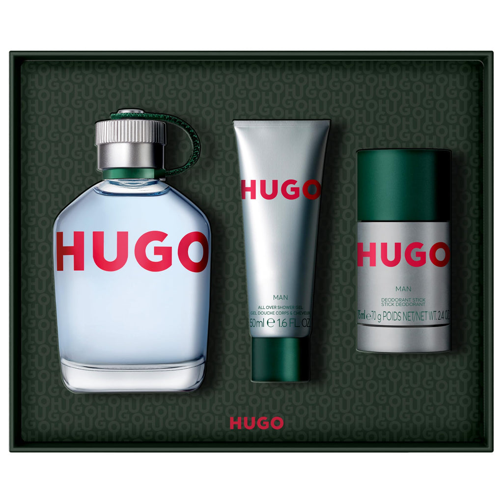 Hugo Boss Hugo Man Eau de Toilette – Fresh Aromatic Cologne – With Notes of Green Apple & Fir Balsam – Long Lasting Fragrance for Everyday Wear – Luxury Perfume for Men