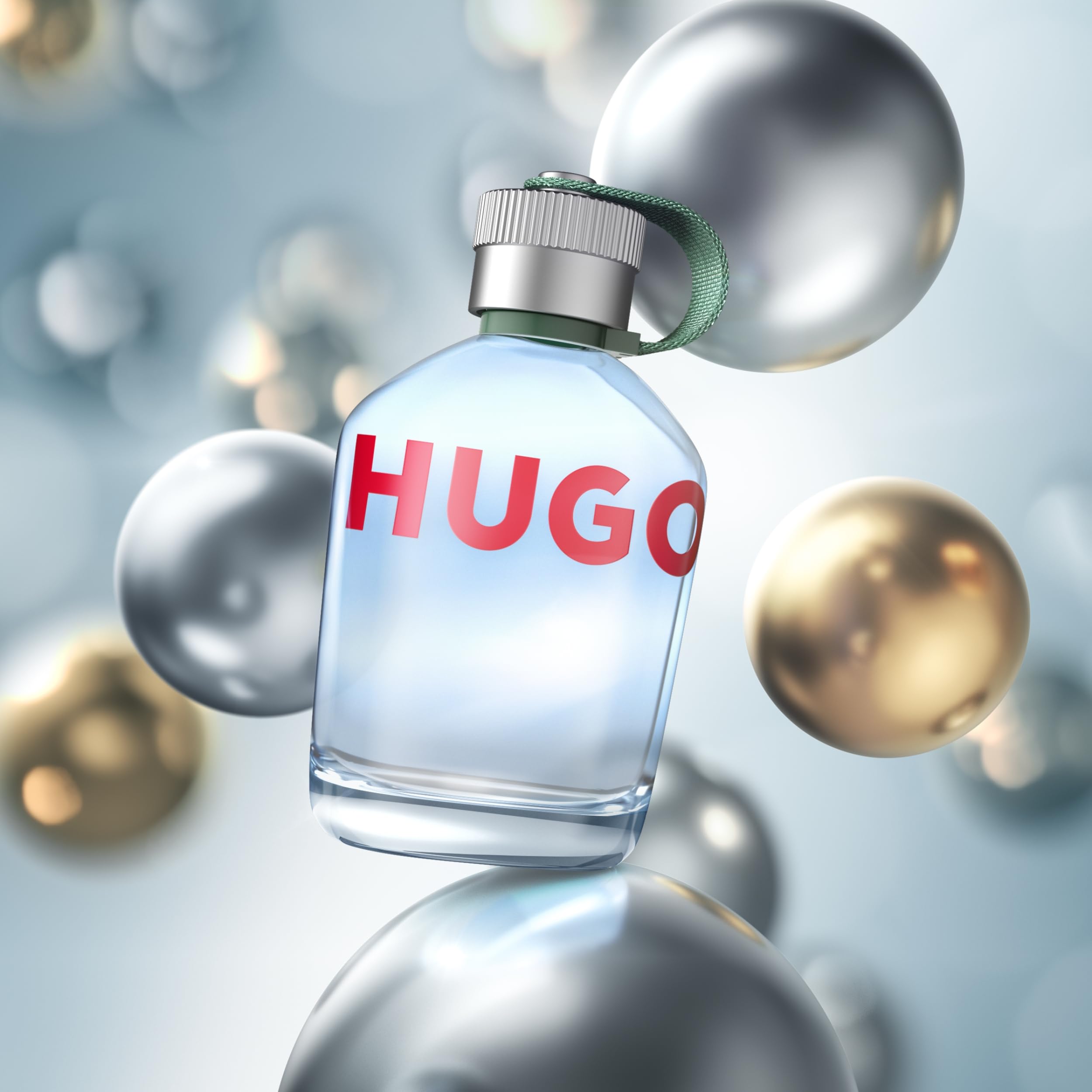 Hugo Boss Hugo Man Eau de Toilette – Fresh Aromatic Cologne – With Notes of Green Apple & Fir Balsam – Long Lasting Fragrance for Everyday Wear – Luxury Perfume for Men
