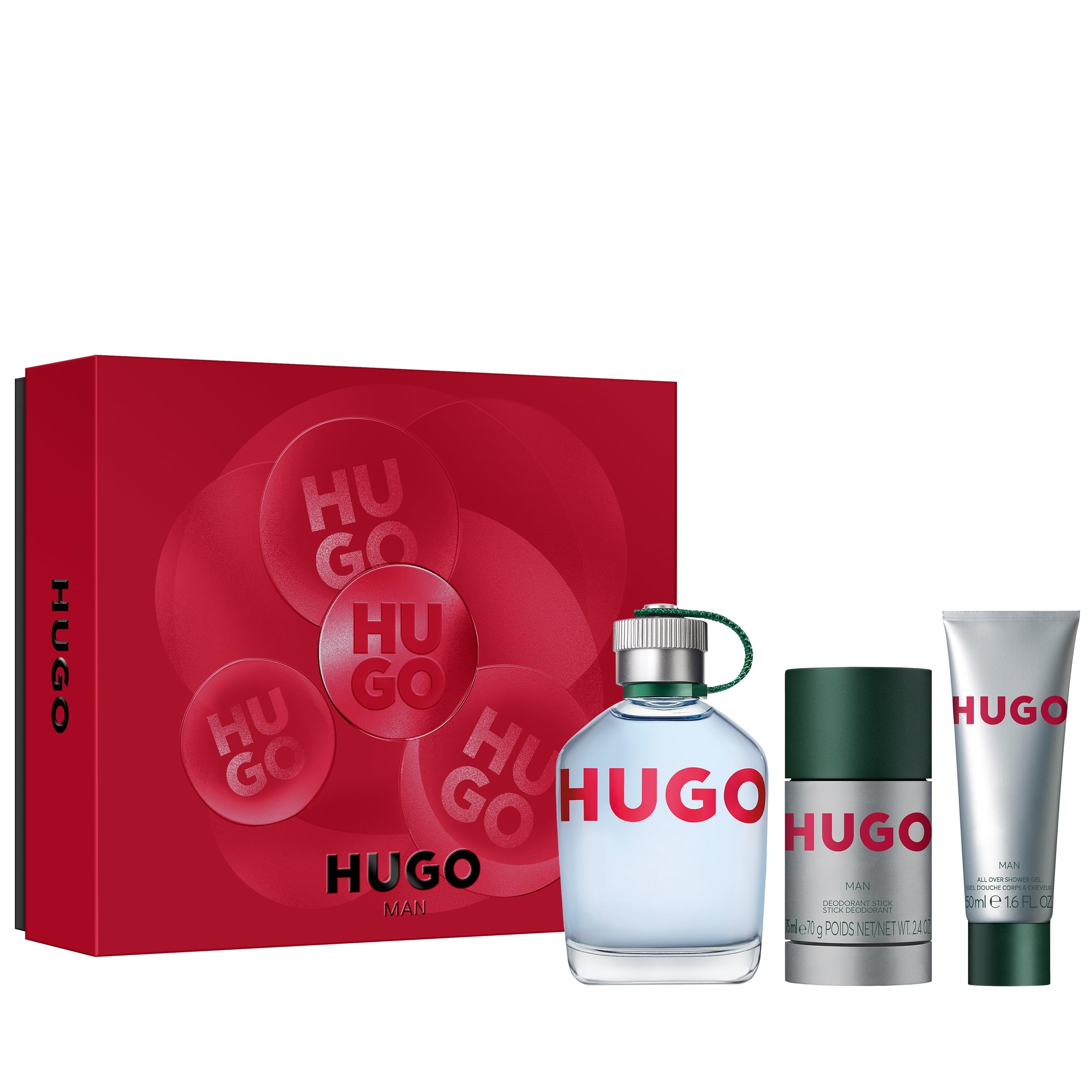 Hugo Boss Hugo Man Eau de Toilette – Fresh Aromatic Cologne – With Notes of Green Apple & Fir Balsam – Long Lasting Fragrance for Everyday Wear – Luxury Perfume for Men