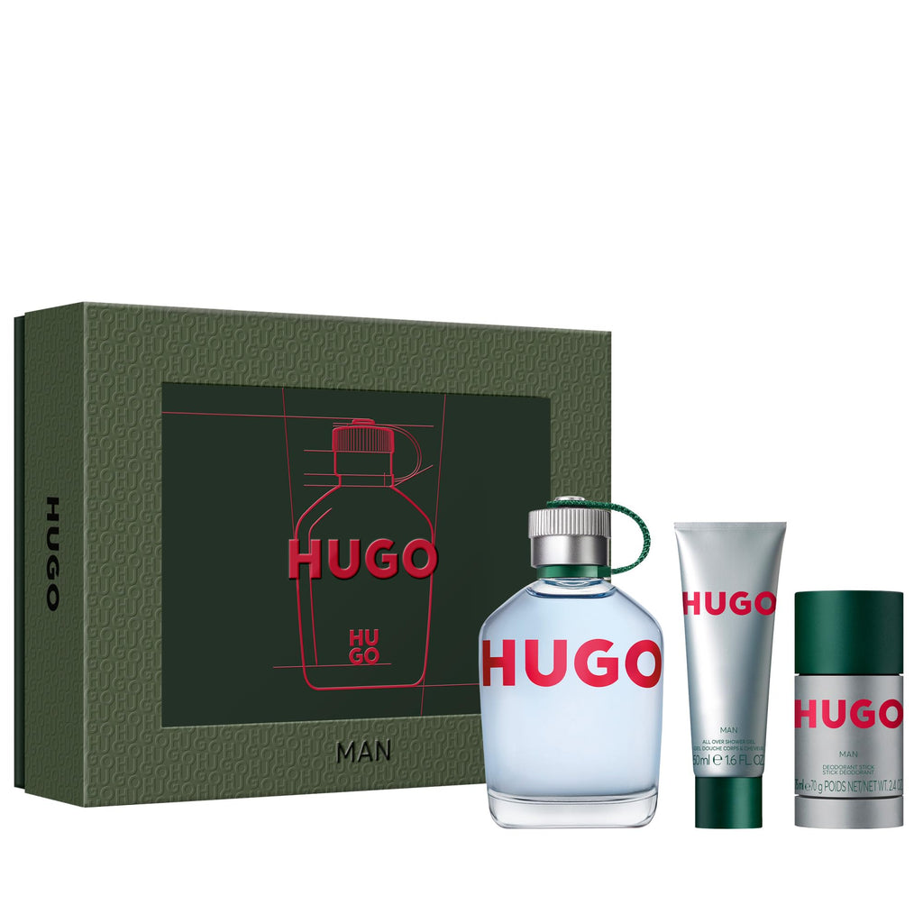 Hugo Boss Hugo Man Eau de Toilette – Fresh Aromatic Cologne – With Notes of Green Apple & Fir Balsam – Long Lasting Fragrance for Everyday Wear – Luxury Perfume for Men