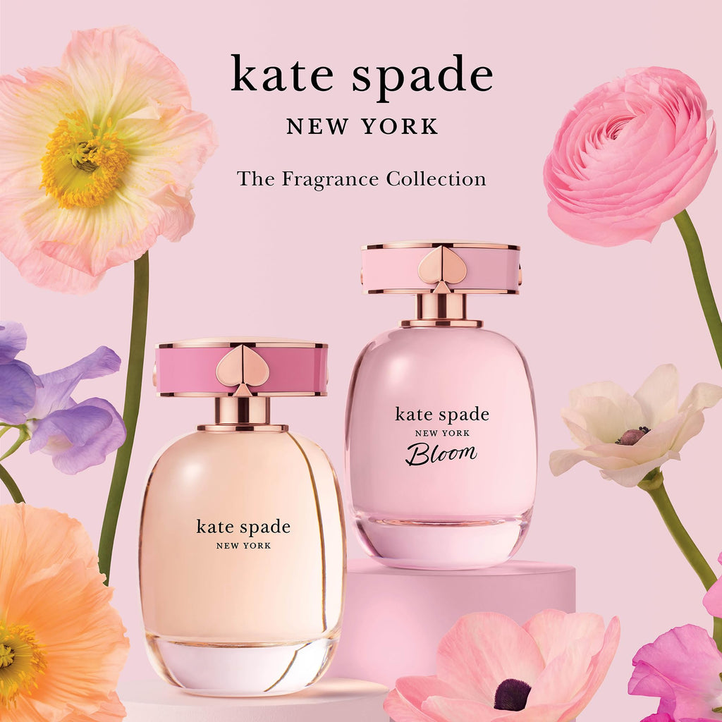 kate spade new york - Bloom Eau de Toilette - Women's Fragrance - Floral & Musky - With notes of Granny Smith Apple, Orange Flower & Cashmeran