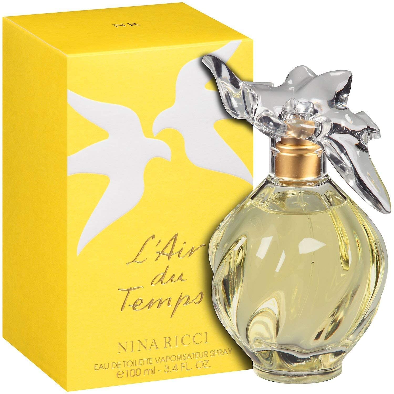 Nina Ricci L'Air Du Temps Perfume For Women - Floral Fragrance Mist - Opens With Notes Of Carnation And Aldehydes - Blended With Rose And Neroli - Long Lasting Scent - Eau De Toilette Spray - 1.7 Oz