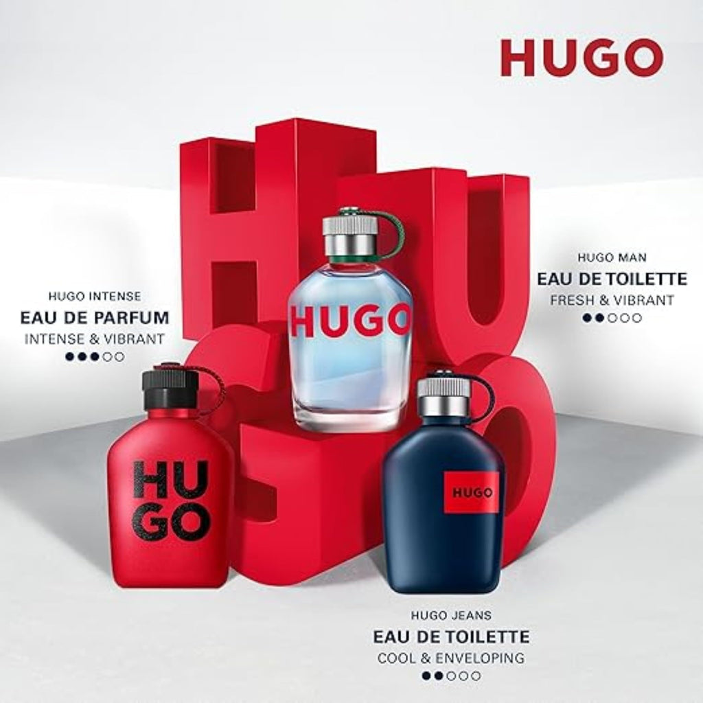 Hugo Boss Hugo Man Eau de Toilette – Fresh Aromatic Cologne – With Notes of Green Apple & Fir Balsam – Long Lasting Fragrance for Everyday Wear – Luxury Perfume for Men