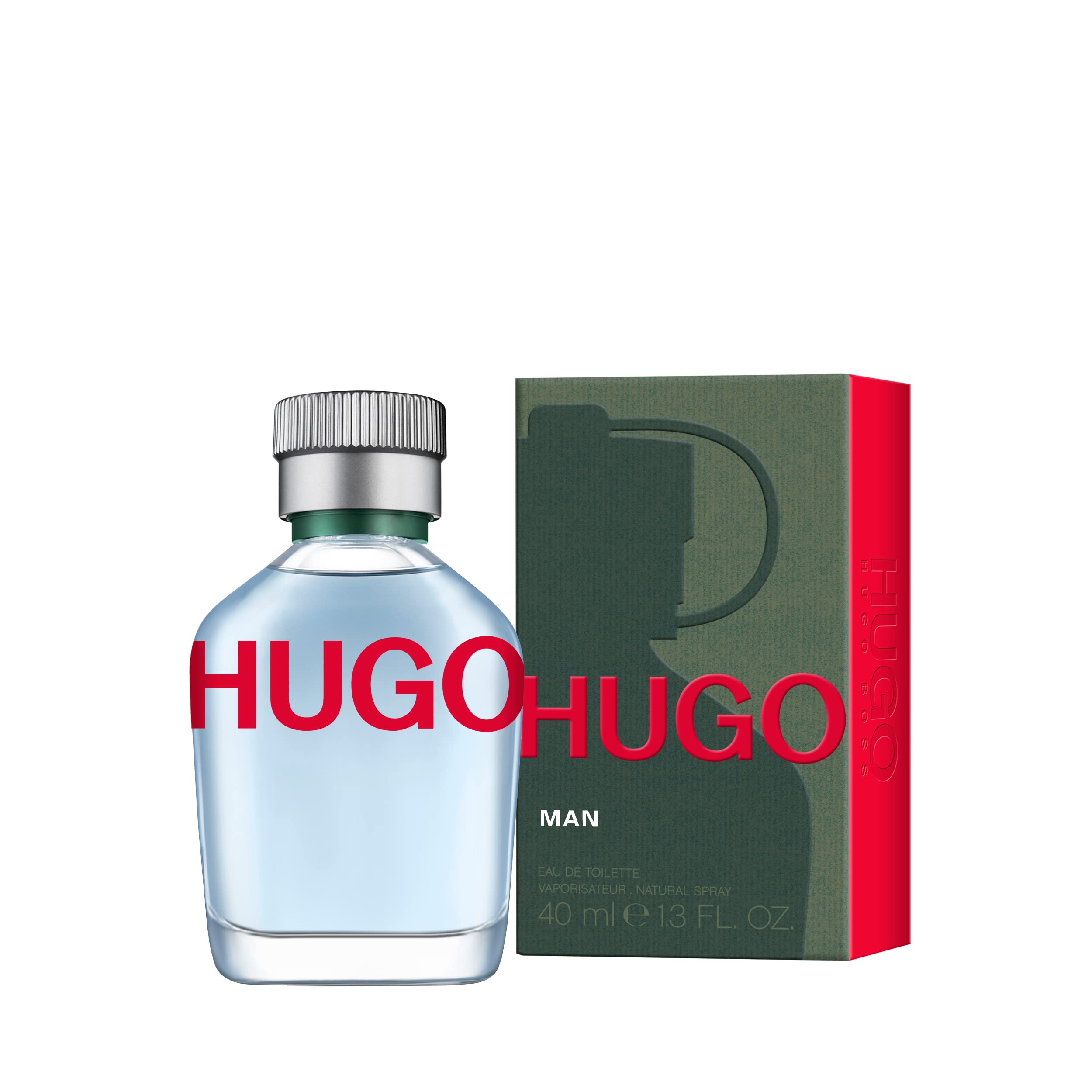 Hugo Boss Hugo Man Eau de Toilette – Fresh Aromatic Cologne – With Notes of Green Apple & Fir Balsam – Long Lasting Fragrance for Everyday Wear – Luxury Perfume for Men