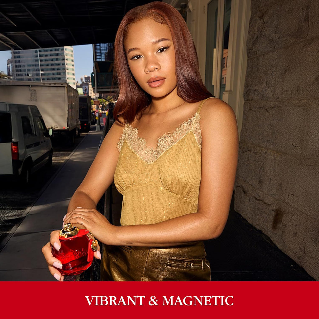 Coach Love Eau de Parfum - Women's Fragrance - Floral Fruity - With notes of Wild Strawberry, Red Velvet Rose & Vibrant Cedarwood - 1.7 Fl Oz