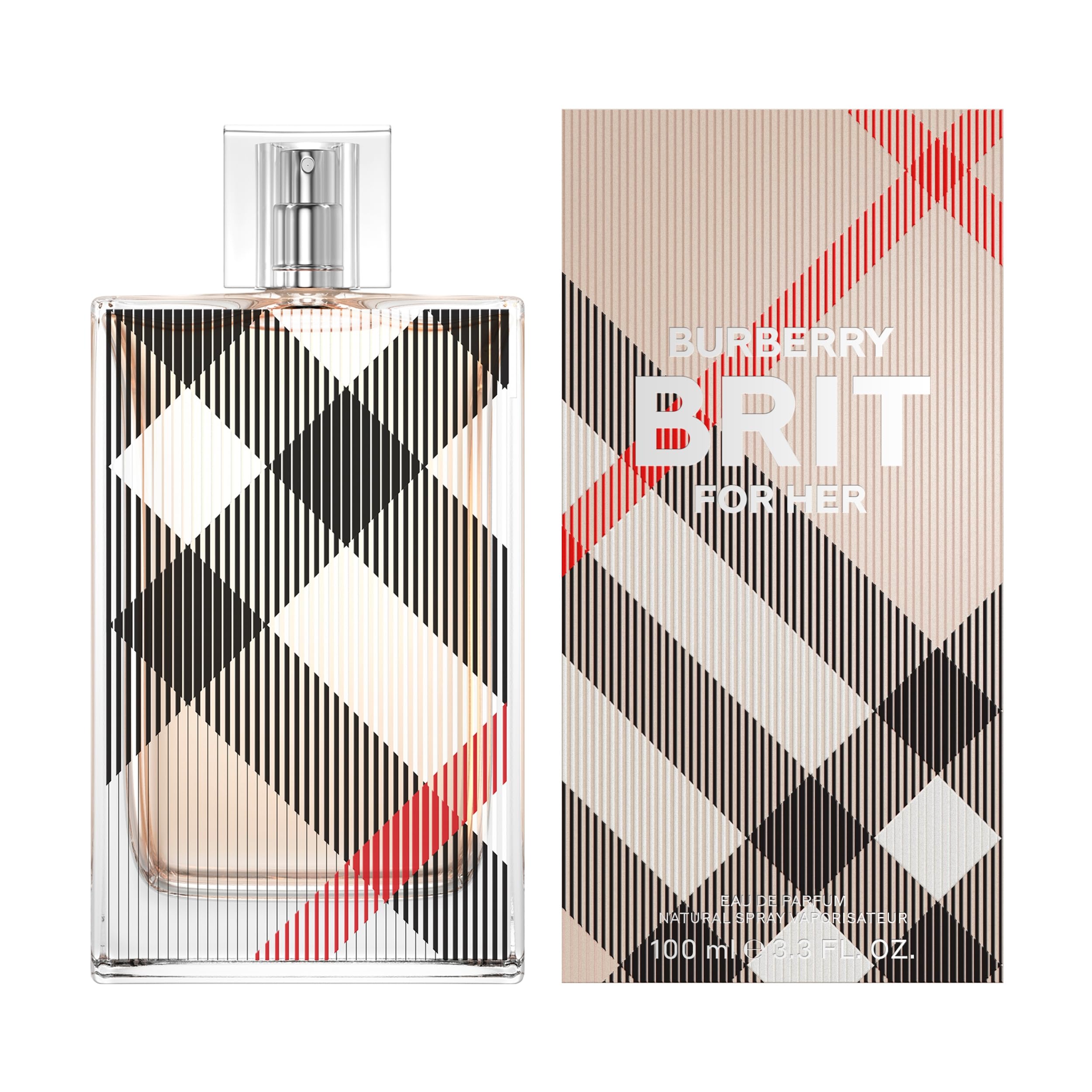 Burberry Brit Eau De Parfum – Women's Floral Perfume – With Notes of Icy Pear, Sugared Almond & Vanilla – Luxury Perfumes for Women – Long Lasting Fragrance