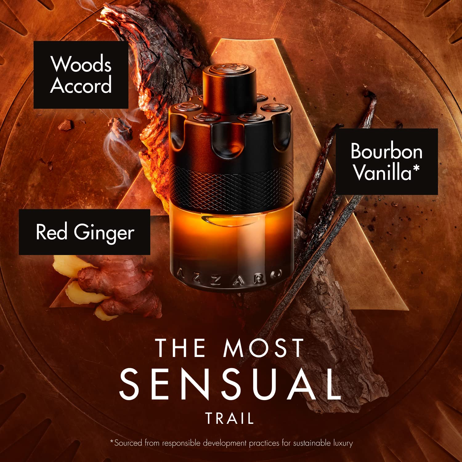 Azzaro The Most Wanted Parfum - Intense Mens Cologne - Spicy & Seductive Fragrance for Date Night - Lasting Wear - Irresistible Luxury Perfumes for Men