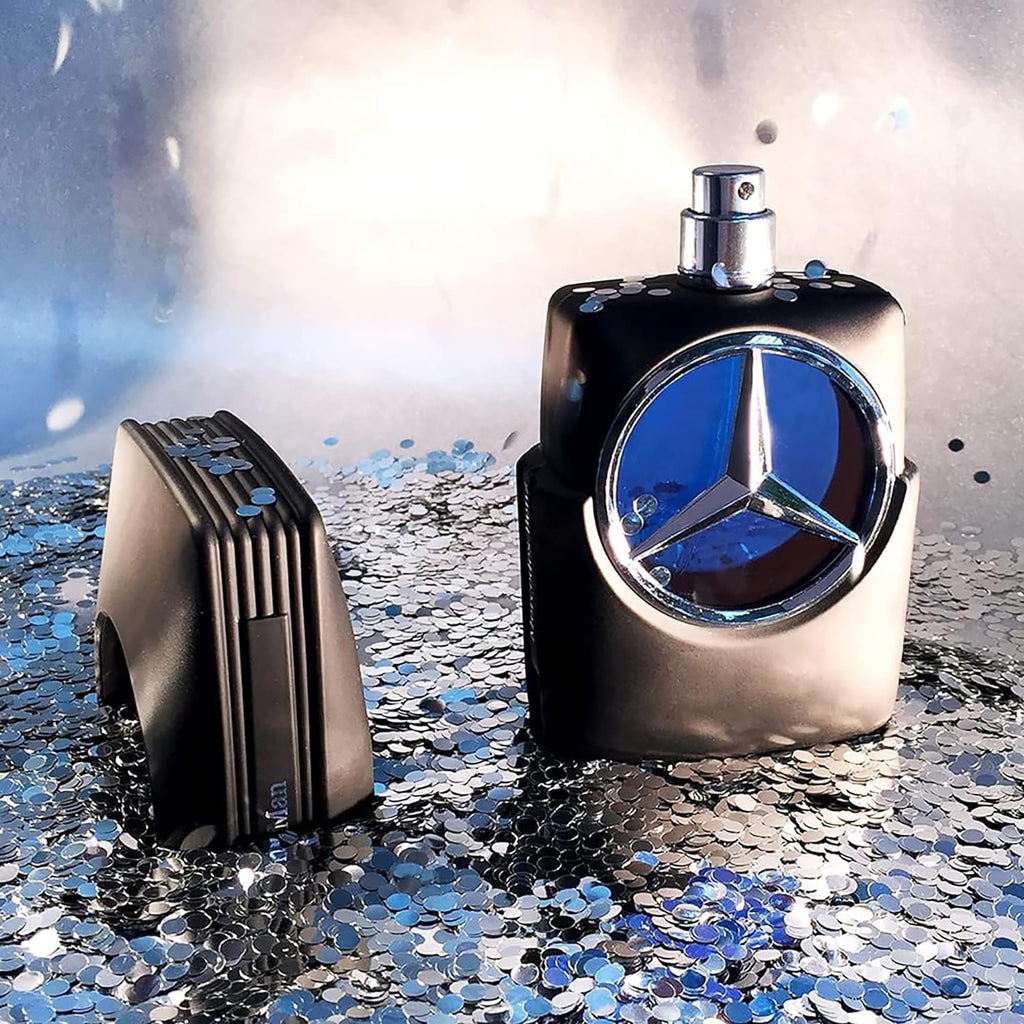 Mercedes Benz Man - Eau de Toilette for Men - Aromatic, Woody Fruity Mens Fragrance with Cedar and Oakmoss Notes - Long Lasting Mens Cologne - 3.4 oz