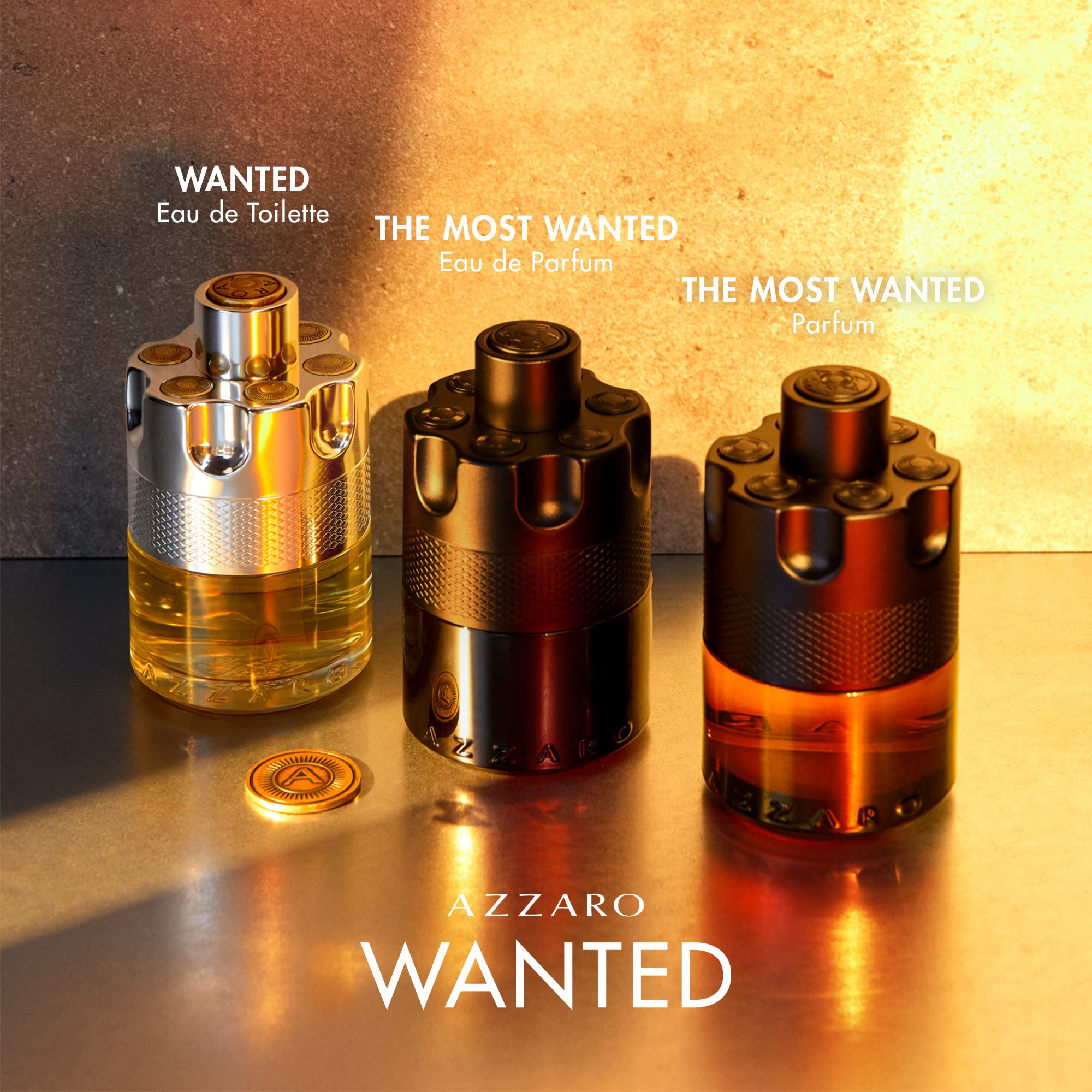 Azzaro The Most Wanted Parfum - Intense Mens Cologne - Spicy & Seductive Fragrance for Date Night - Lasting Wear - Irresistible Luxury Perfumes for Men