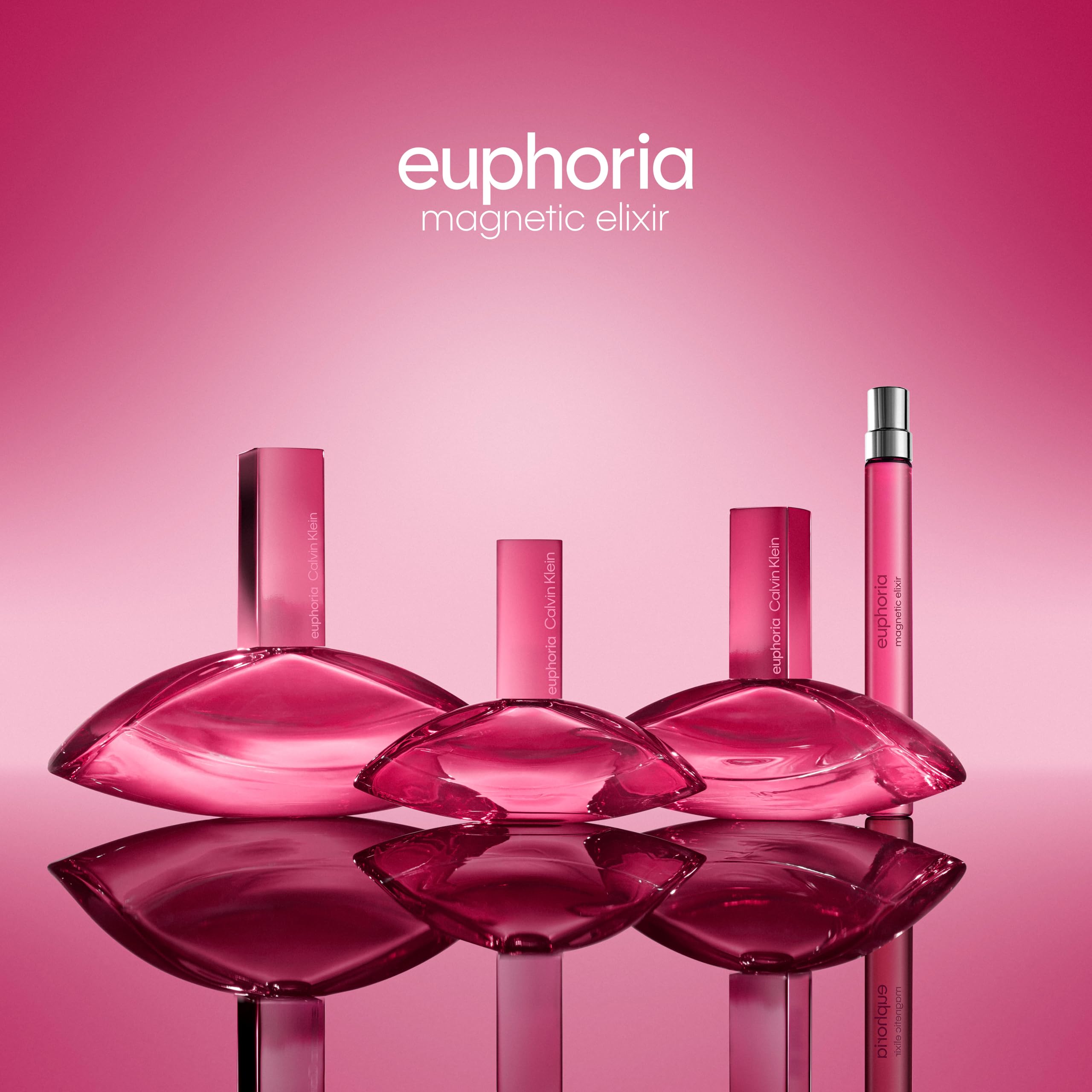 Calvin Klein Euphoria Magnetic Elixir Parfum Intense – Ambery Perfume for Women – With Ambrette Absolute, Dancing Orchid, Vanilla & Musks – Long-Lasting Fragrance