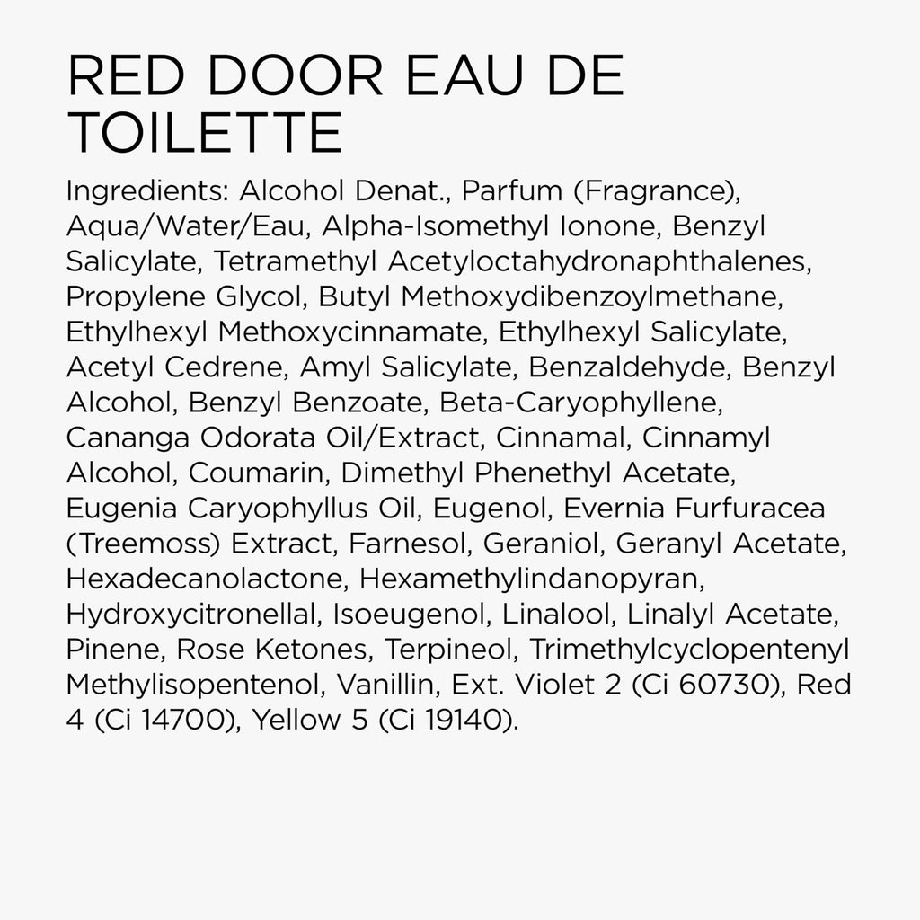 Elizabeth Arden Red Door Women's Perfume, Fragrance, Floral Parfum with Notes of Freesia, Roses, and Sandalwood, Eau de Toilette